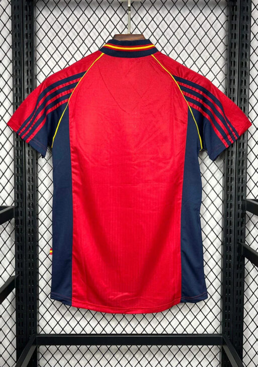1998 Retro Spain Home Jersey