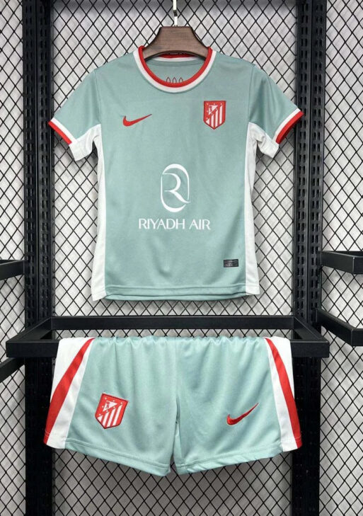 2024-2025 Atletico Madrid Away Kit Kids Size