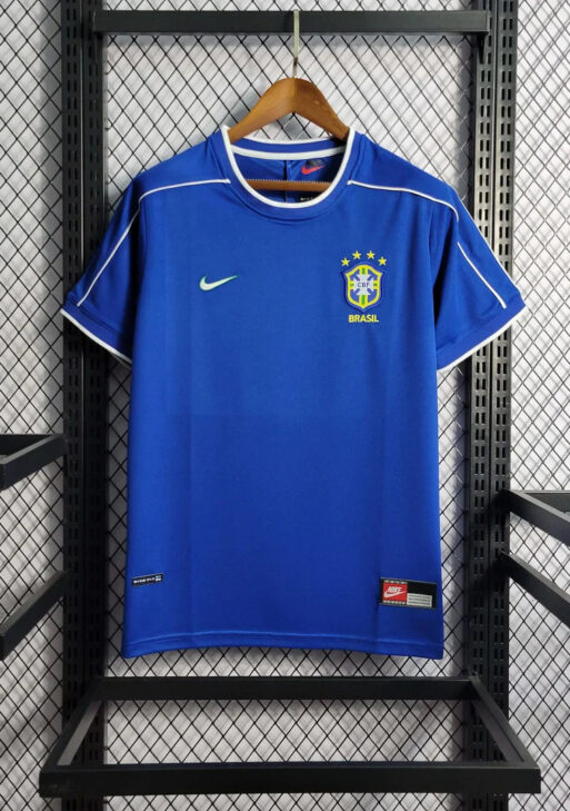 1998 Retro Brazil Away Jersey