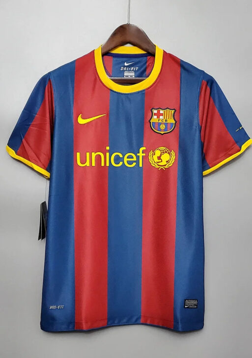 2010-2011 Retro Barcelona Home Jersey