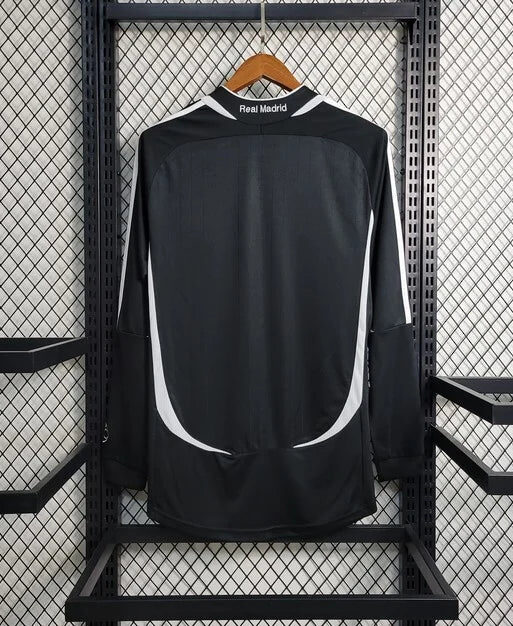 2006/2007 Retro Real Madrid Away Jersey Long Sleeve