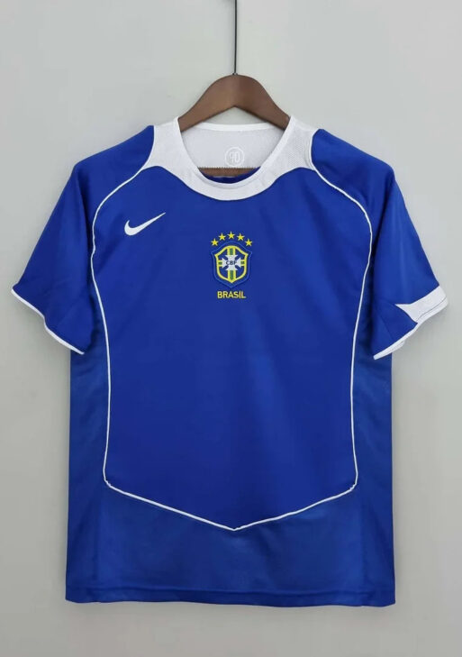 2004 Retro Brazil Away Jersey