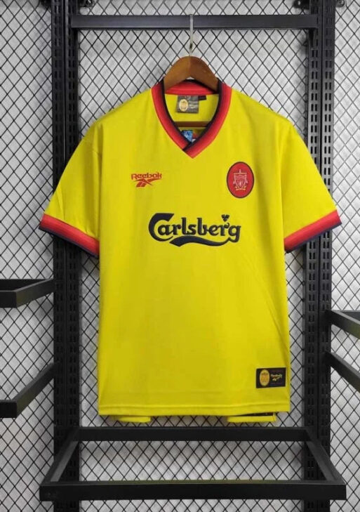 1999-2000 Retro Liverpool Away Jersey
