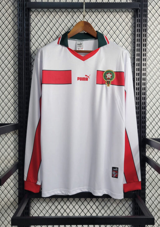 1998 Retro Morocco Away Long Sleeve
