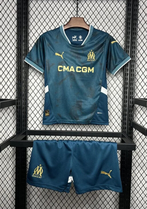 2024/2025 Olympique de Marseille Away Kids Size