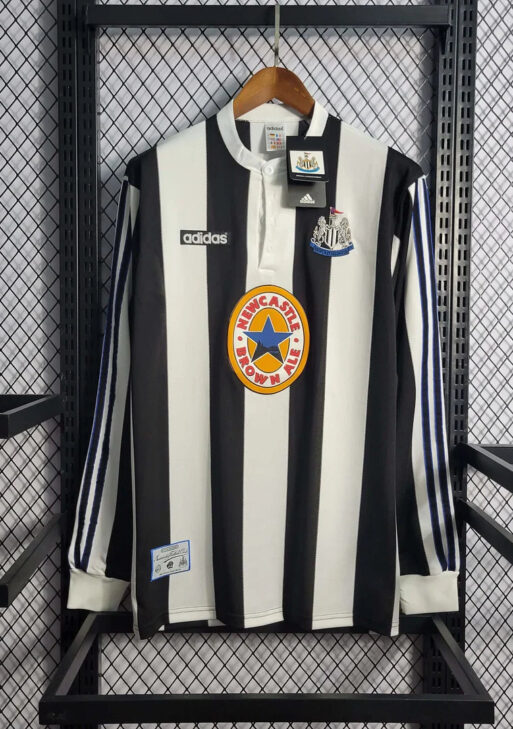 1997-1999 Retro Newcastle United Home Long Sleeve