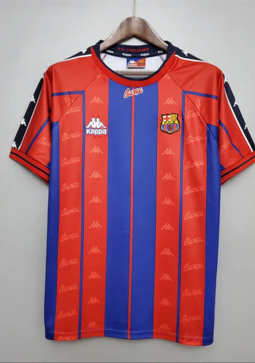 1997-1998 Retro Barcelona Home Jersey
