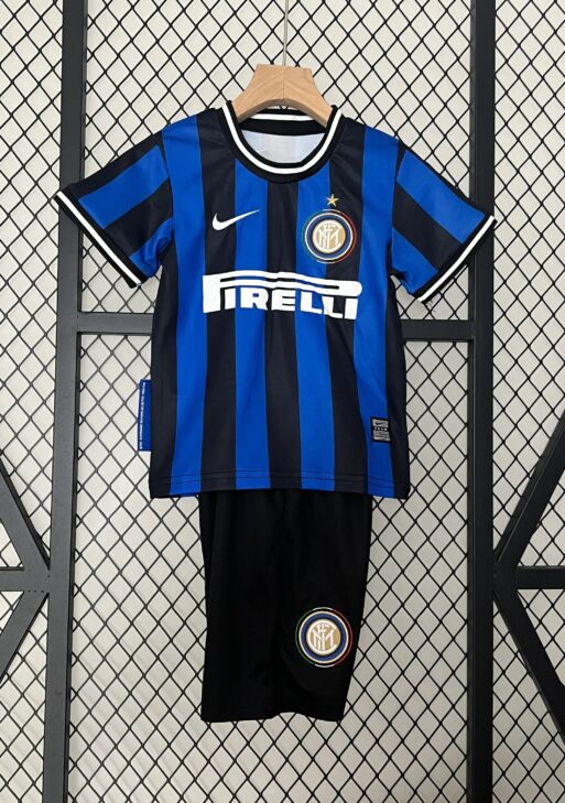 2009/2010 Retro Inter Milan Home Jersey Kids Size