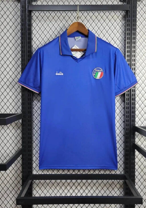 1990 Retro Italy Home Jersey