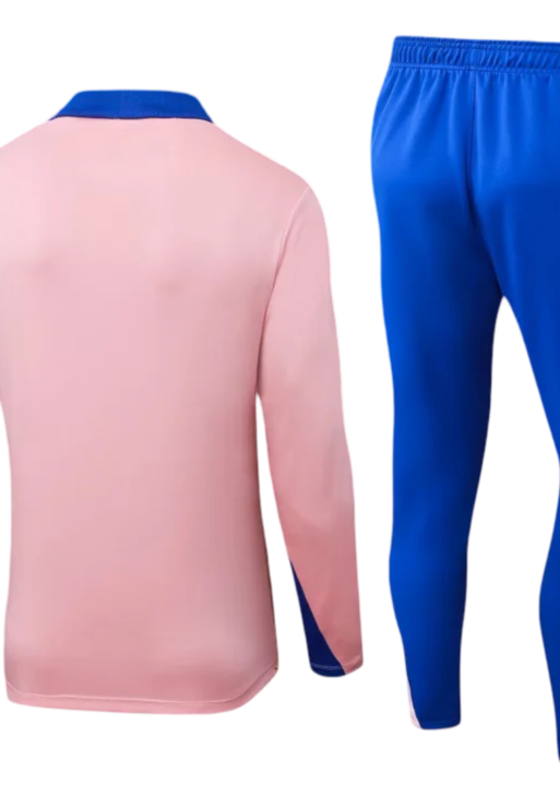 France Pink and Blue Tracksuit