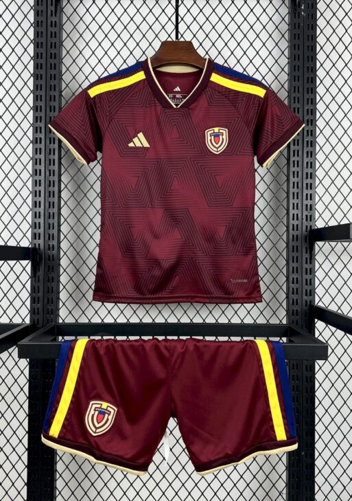 2026 Venezuela Home World Cup Kit Kids Size