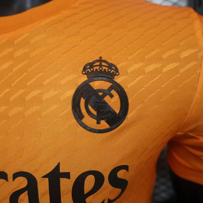 Real Madrid x Y3 2024/2025 4th Kit Orange - Image 4