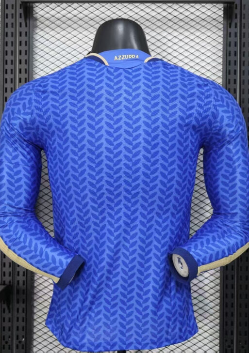 2026 Italy Home World Cup Kit Long Sleeve Player Version