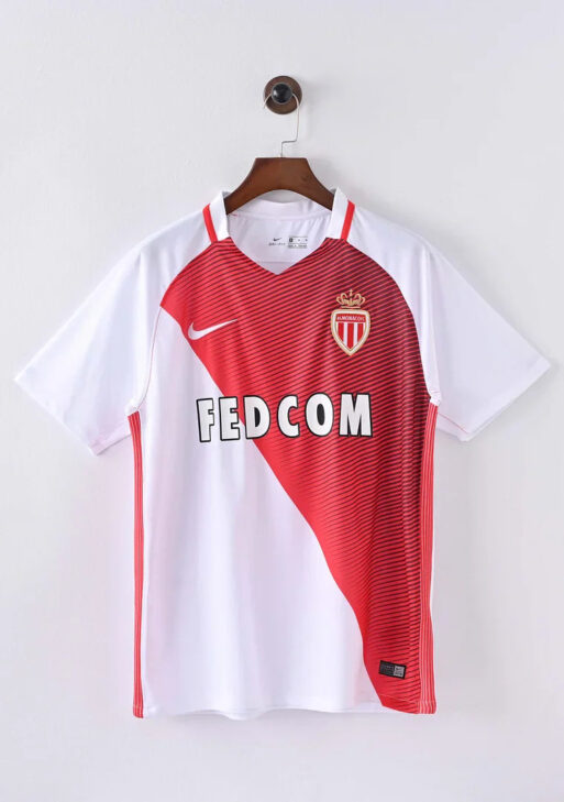 2016/2017 Retro AS Monaco Home Jersey