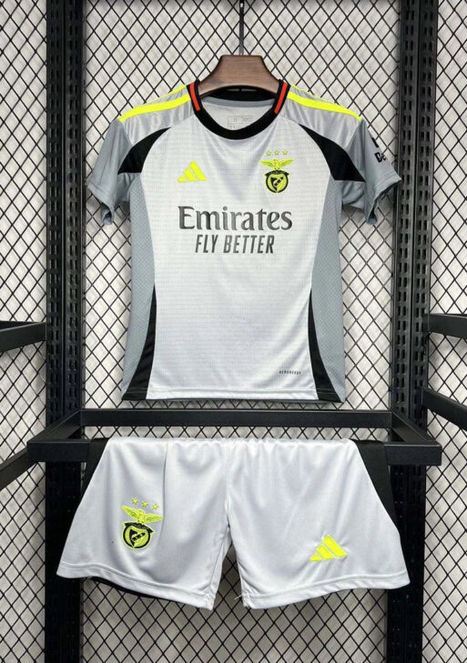 2024-2025 Benfica Third Away Kit Kids Size