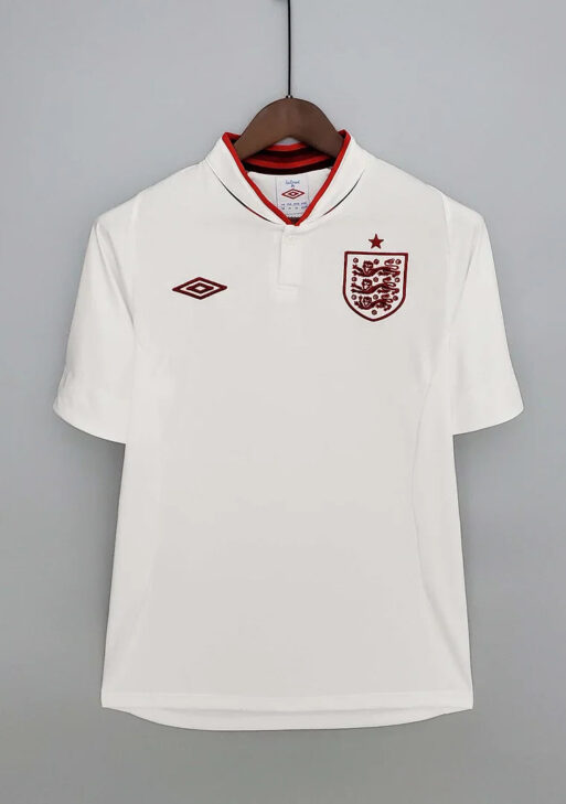 2012 Retro England Home Jersey