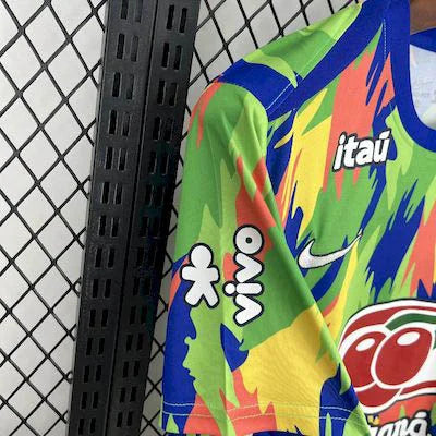 2025-2026 Brazil Pre-Match Training Kit - Image 5