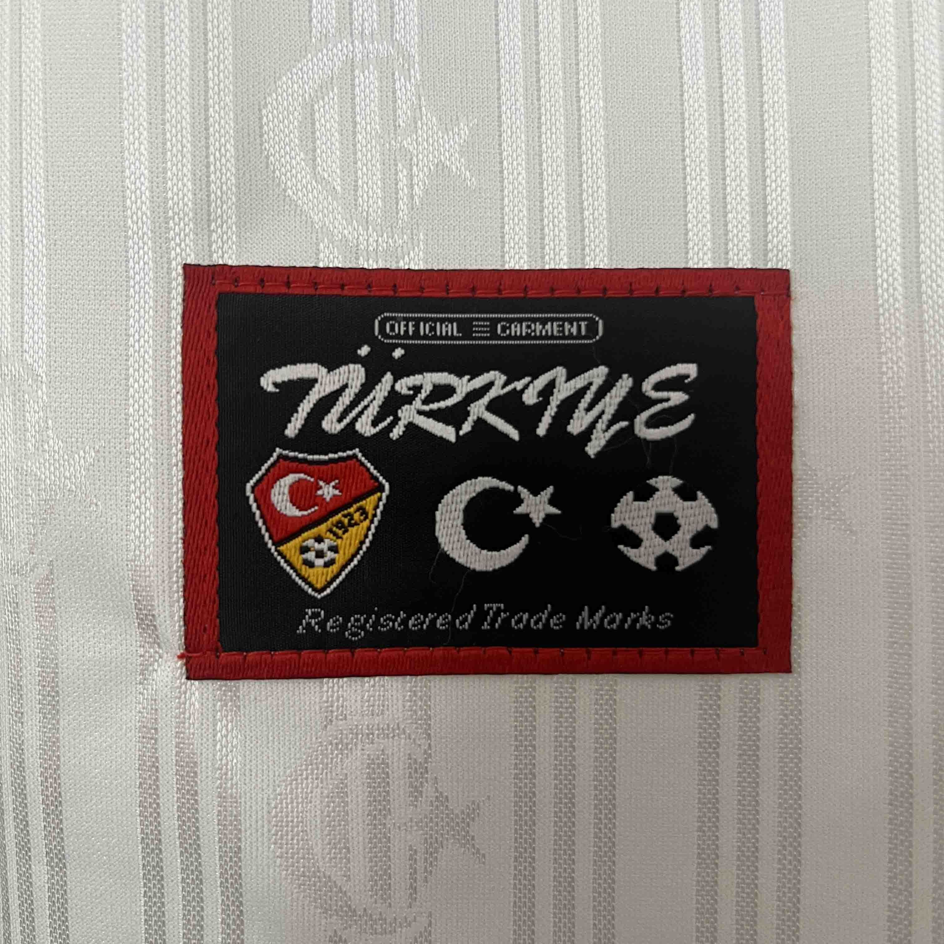 1996 Retro Turkey Away Jersey - Image 3