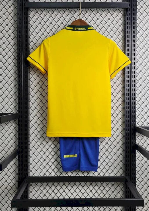 1994 Retro Brazil Home Jersey Kids Size