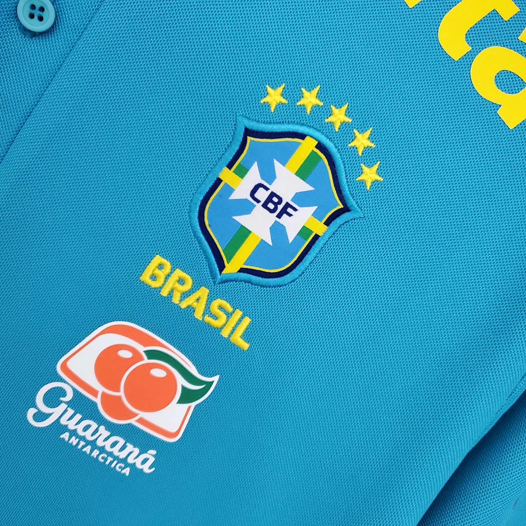 2021 Brazil Pre-match Shirt - Image 3