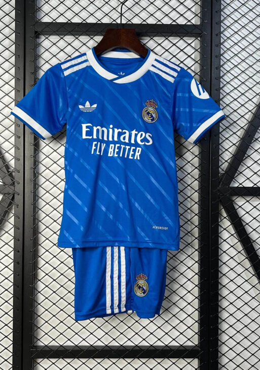 2025/2026 Real Madrid Third Kit Kids Size