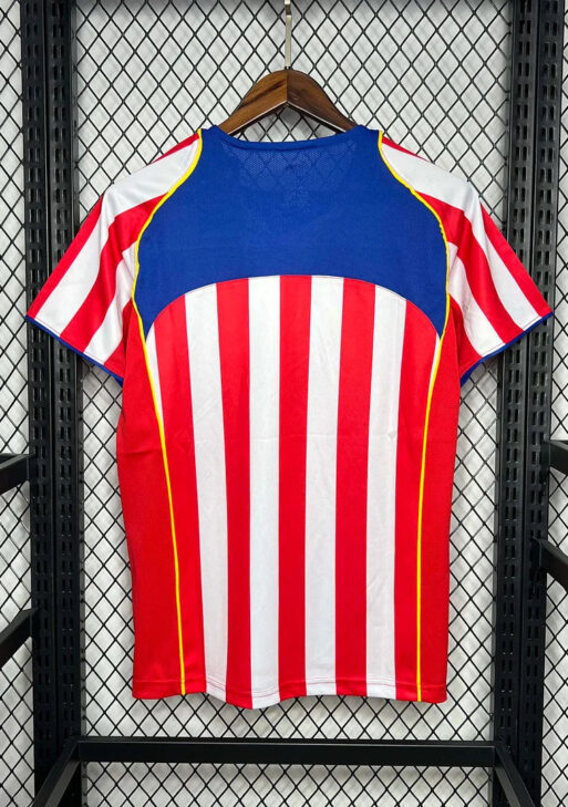2004-2005 Retro Atletico Madrid Home Jersey
