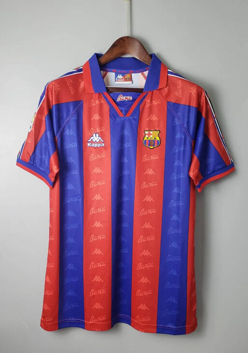 1995-1997 Retro Barcelona Home Jersey