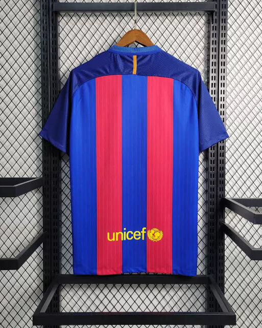 2016/2017 Retro Barcelona Home Jersey