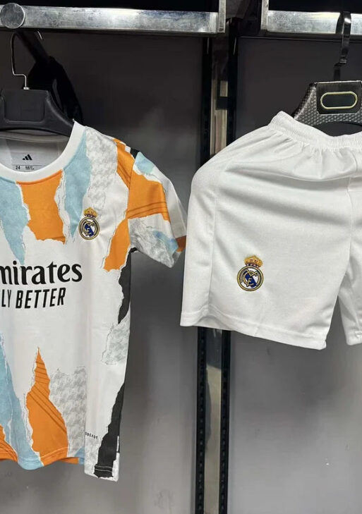 2025/2026 Real Madrid Training Wear Kids Size
