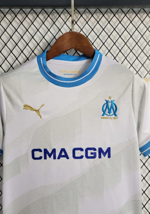 2023/2024 Olympique de Marseille Home Kit Kids Size