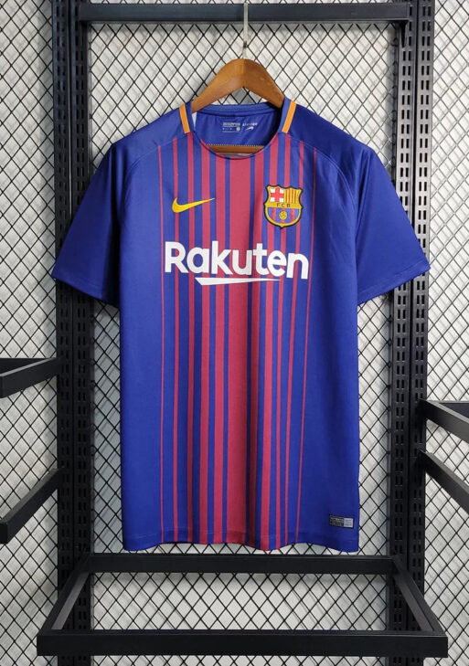 2017/2018 Retro Barcelona Home Jersey