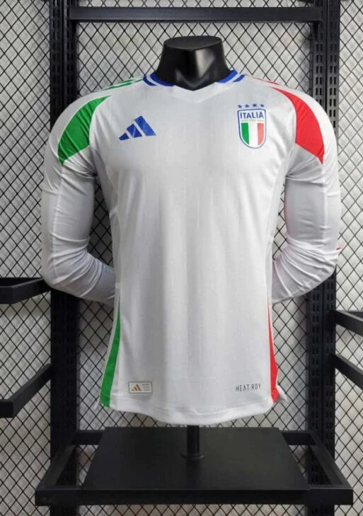 2024 Italy Away Kit Long Sleeve