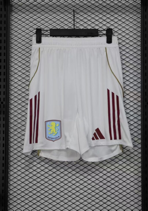 2025/2026 Aston Villa Home Shorts