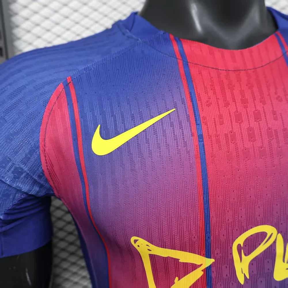 Barcelona x Ed Sheeran 2025/2026 Home Kit - Image 4