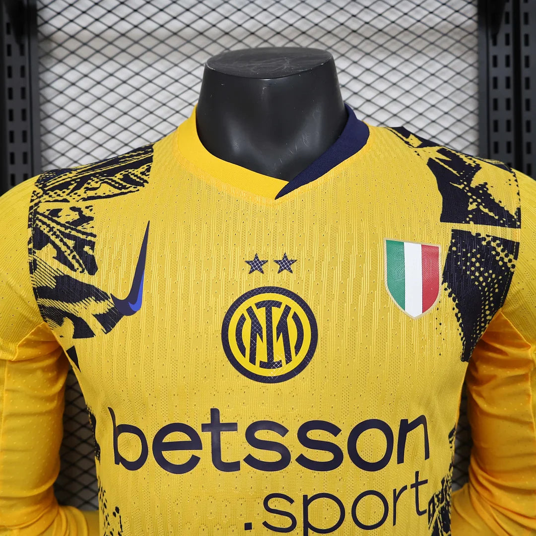 2024/2025 Inter Milan Third Away Jersey Long Sleeve - Image 4