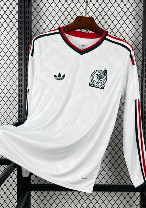2026 Mexico Away World Cup Kit Long Sleeve Fan Version