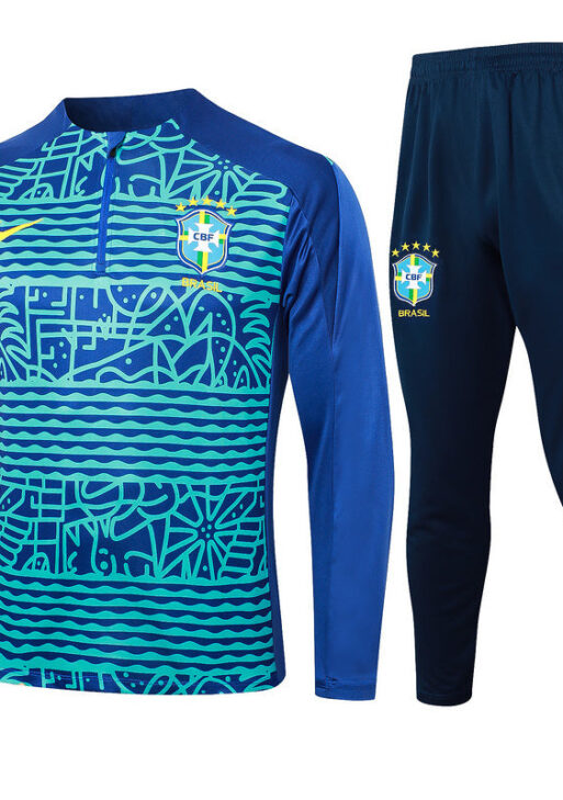 Brazil Blue and Green Tracksuit