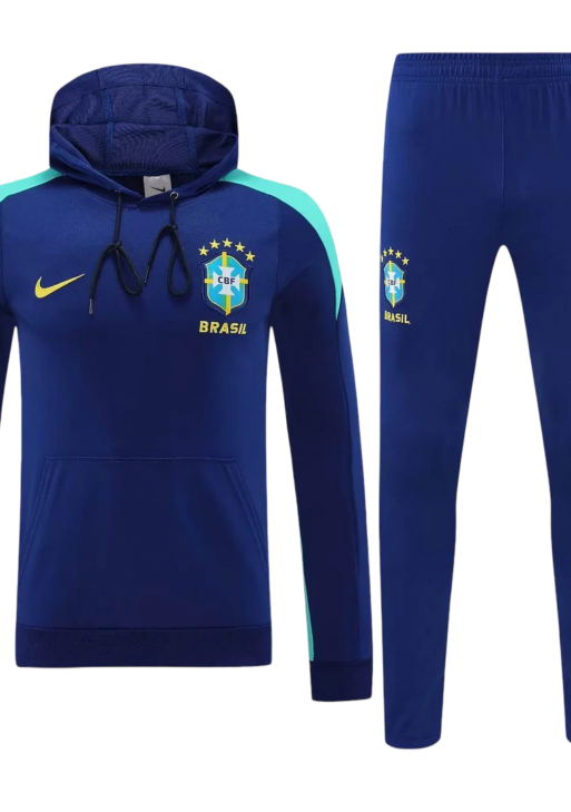 Brazil Dark Blue Tracksuit