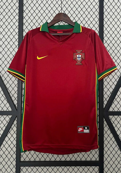 1997 Retro Portugal Home Jersey