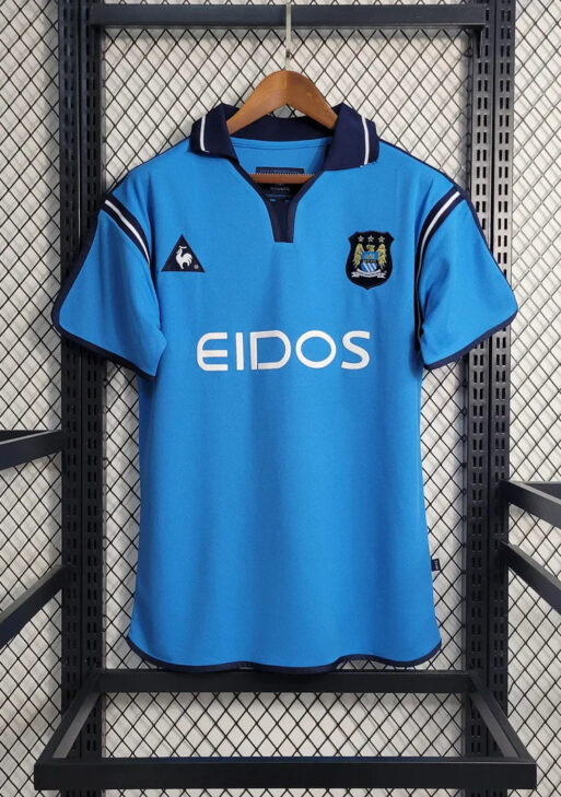 2001/2003 Retro Manchester City Home Jersey