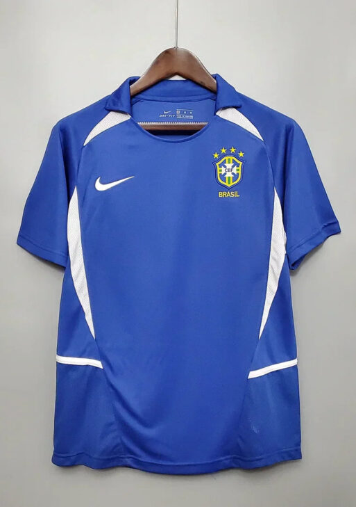 2002 Retro Brazil Away Jersey