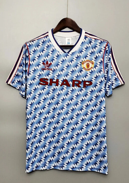 1990/1992 Retro Manchester United Away Jersey