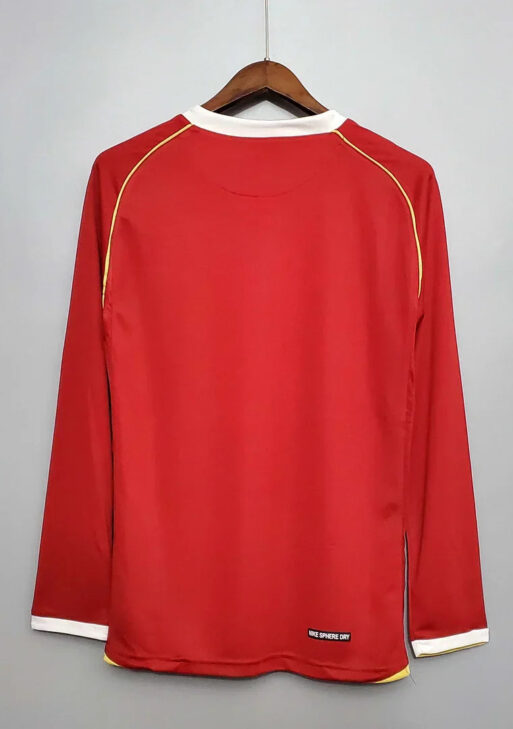 2006/2007 Retro Manchester United Home Long Sleeve