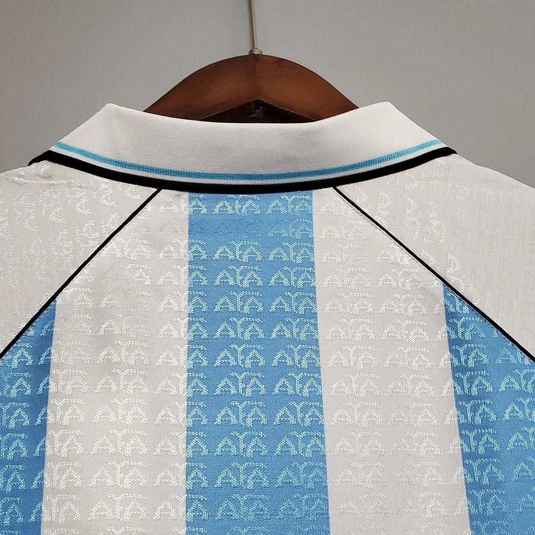 1997 Retro Argentina Home Jersey - Image 4