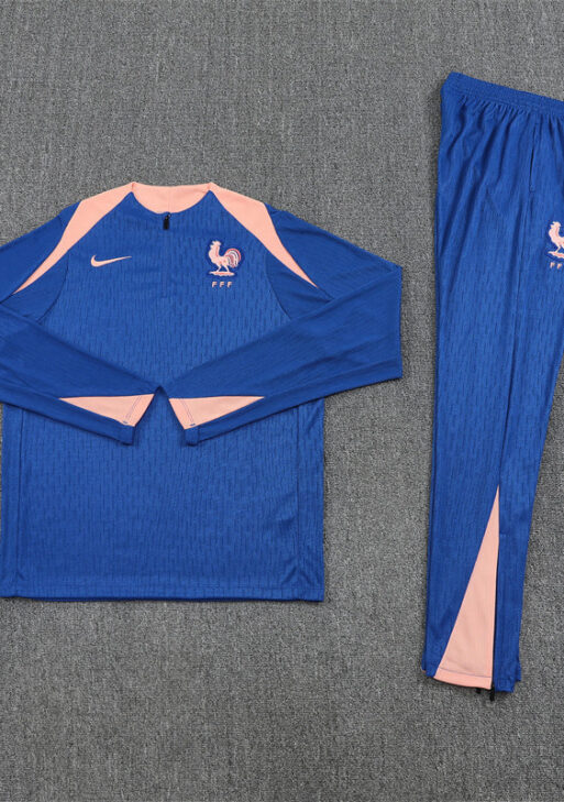 France Blue and Pink Tracksuit