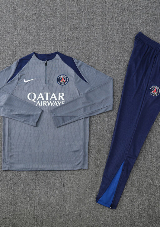 PSG Grey and Blue Tracksuit