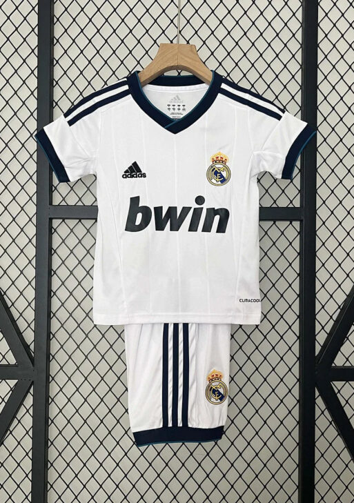 2012/2013 Retro Real Madrid Home Kit Kids Size