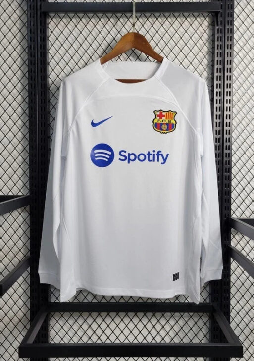 2023/2024 Barcelona Away Jersey Long Sleeve