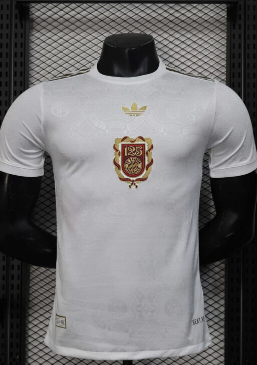 Bayern Munchen 2025/2026 125th Anniversary Edition White Limited Jersey