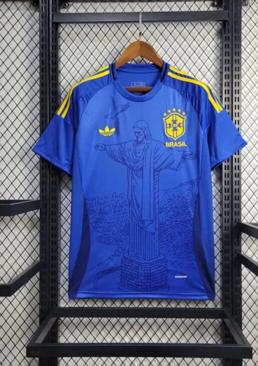 Brazil "The Redeemer" Blue Limited Jersey